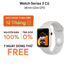 Apple Watch Series 3 Gốm 38mm Cũ (GPS/ESIM)
