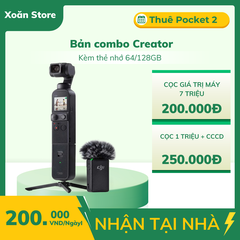 Cho thuê DJI Osmo Pocket 2 Creator Combo/ Đơn