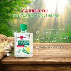 Dầu tràm Eagle Brand Cajuput Oil 30ml – Giữ ấm, phòng cảm lạnh, cảm cúm hiệu quả cho bé