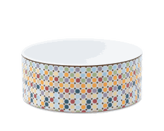 Hộp cơm sứ dưỡng sinh 3 tầng 12.5 cm - Mosaic (211236LTD)