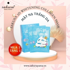 Mặt Nạ Dưỡng Trắng Da & Nâng Cơ Sakura Sakura