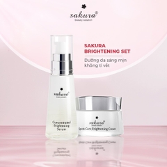 Bộ sản phẩm trắng da Sakura Brightening Set