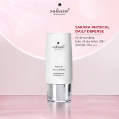 Nhũ tương chống nắng vật lý Sakura Daily SPF 50+ PA ++++ 60g