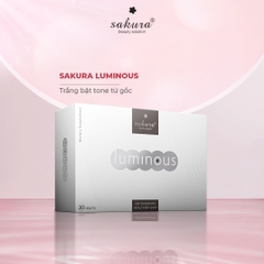 Viên uống trắng da, chống lão hóa Sakura Luminous