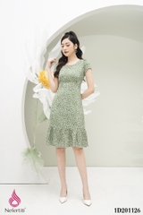 1D201126 - ĐẦM HOA NHÍ ĐUÔI CÁ