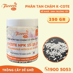 PHÂN TAN CHẬM K-COTE 15-15-15+TE - 250G