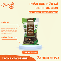 PHÂN BÓN HỮU CƠ SINH HỌC BION - 1KG