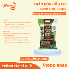 PHÂN BÓN HỮU CƠ SINH HỌC BION - 1KG