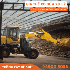 GIÁ THỂ XƠ DỪA XỬ LÝ COCO WOW - 50L