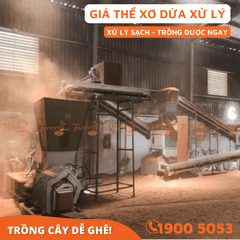 GIÁ THỂ XƠ DỪA XỬ LÝ COCO WOW - 50L