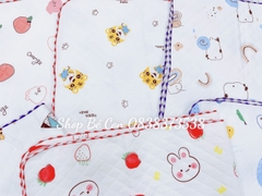 Khăn tắm cotton in hình xuất Nhật 90x90
