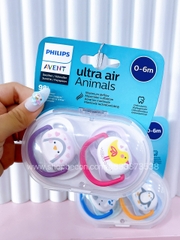 Set 2 ti giả Avent Ultra air Animals