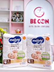 Bỉm Moony Natural ( trắng) nội địa Nhật size S