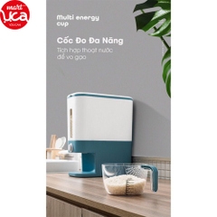 Thùng gạo thông minh 3in1 chứa 12kg