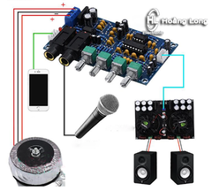 Mạch Khuếch Đại Micro Karaoke XH-M173