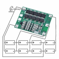 Mạch Sạc Và Bảo Vệ Pin 4S 40A