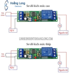 Mạch Tạo Trễ 0-10000s JK11B-12VDC