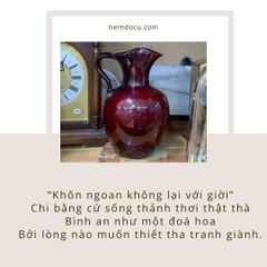 Bình thuỷ tinh Vintage