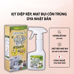 Chai Xịt Diệt Bọ Chét - Rệp - Mạt Giường DYA Nhật Bản