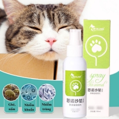 Chai Xịt Điều Trị Viêm Da, Nấm, Ngứa Chàm Cho Chó Mèo Spray Skin Universal - Chai 100ml