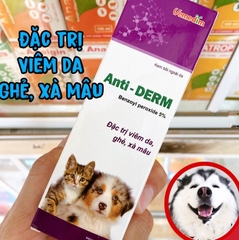 Tuýp Bôi Ghẻ, Viêm Da, Xà Mâu Cho Chó, Mèo Vemedim Anti-Derm