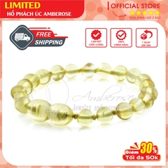 Bộ Vòng Hổ Phách Amber Úc Cho Bé 0 - 3 tuổi SAB1MVN