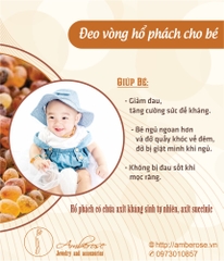 Vòng Tay Hổ Phách Amber Úc Cho Bé 0 - 10 tuổi ( Mẫu Đặc Biệt 2023 ) SLTRDT