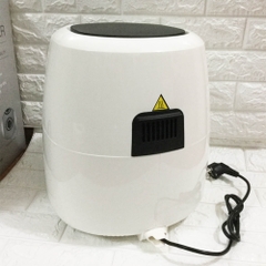 Nồi Chiên Không Dầu Lock&Lock Jumbo EJF151WHT 5.2L 1800W Trắng Chính Hãng, Bảo Hàng 12 Tháng