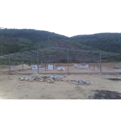 khung nhà thép