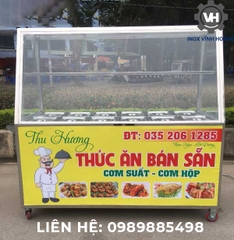 Tủ bán cơm tấm