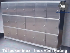 Tủ locker inox