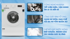 Máy giặt Electrolux Inverter 8Kg EWF8025DGWA