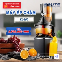 Máy ép chậm KL550