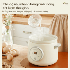 Nồi nấu chậm 1.5L Bear SB-NNC15