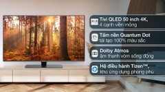 Smart Tivi QLED 4K 50 inch Samsung QA50Q80BAKXXV