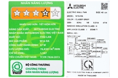 Quạt treo tường Mitsubishi W16-RA