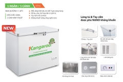 Tủ đông kháng khuẩn Kangaroo 140 lít KG265NC1