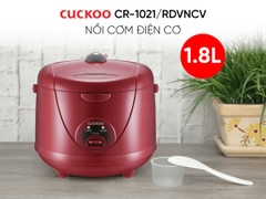 Nồi cơm điện Cuckoo 1.8 lít CR-1021 (Đỏ)