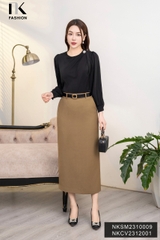 NK FASHION Áo Sơ Mi Xếp Sườn Luxury, Sang Chảnh NKSM2310009