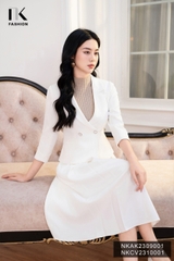 Vest 2 Lớp Tay Lỡ Cúc Bọc NKAK2309001