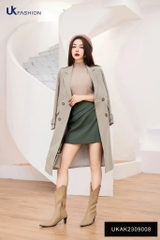 Áo Măng Tô Dáng Dài Thiết Kế Sang Trọng, Lịch Sự UKAK2309008