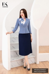 Vest 2 Lớp Tay Lỡ Cúc Bọc NKAK2309001