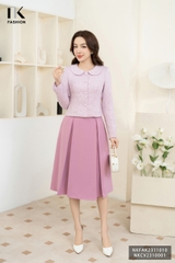 Chân Váy Xòe Ly Xếp Thanh Lịch, Sang Chảnh NKCV2310001