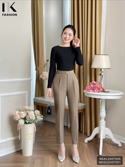 Áo len dài tay xếp vai nhẹ nhàng, xinh xắn NKAL2407005