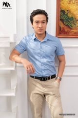 Sơ Mi Thô Gân Đuôi Tôm NKFSN2104029