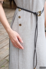 Đầm suông vạt chéo sang chảnh NKDV2503008