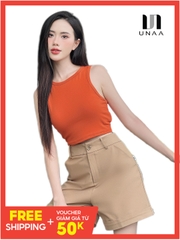 Quần Sooc 2 Túi Chéo Công Sở Đi Học Form Xinh Tôn Dáng UNQU2304004