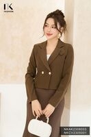 NK FASHION Áo Vest Lửng 2 cúc NKAK2308003