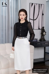 Chân Váy A Dáng Dài Basic NKCV2304001