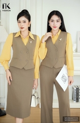Áo ghile 7 mảnh cơi túi sang xin hợp thu NKSM2407018